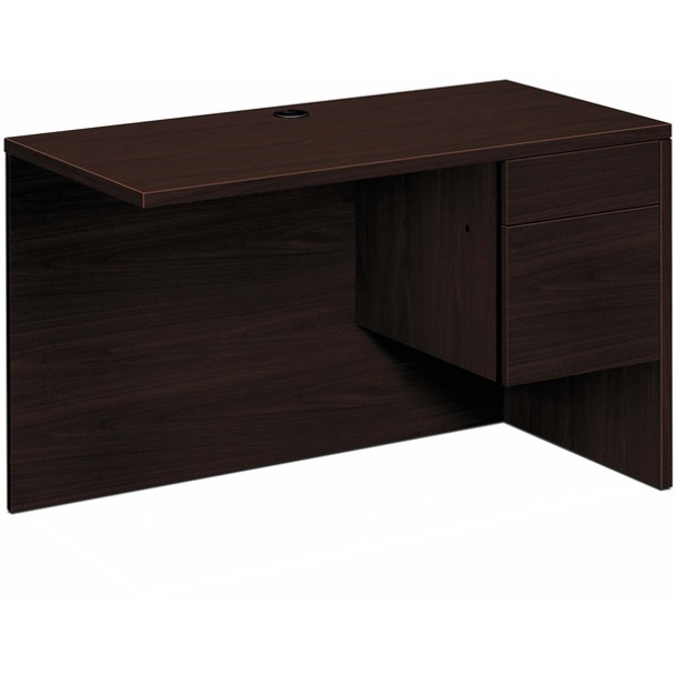 HON 10500 H10515R Return - 48" x 24"29.5" - 2 x Box, File Drawer(s) - Flat Edge