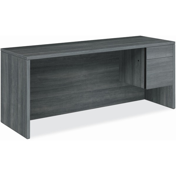 HON 10500 H10545R Pedestal Credenza - 72" x 24"29.5" - 2 x Box, File Drawer(s)Right Side - Finish: Sterling Ash
