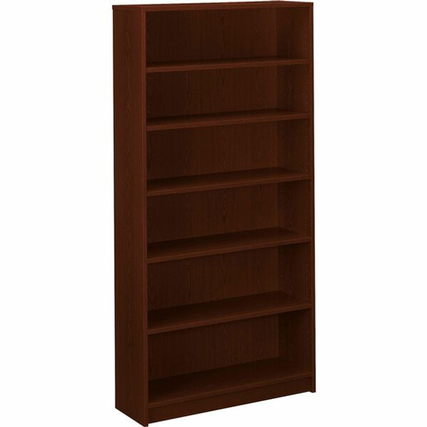 HON 1870 H1876 Bookcase - 36" x 11.5"72.6" - 6 Shelve(s) - Finish: Mahogany