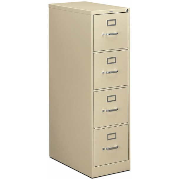 HON 310 H314 File Cabinet - 15" x 26.5"52" - 4 Drawer(s) - Finish: Putty
