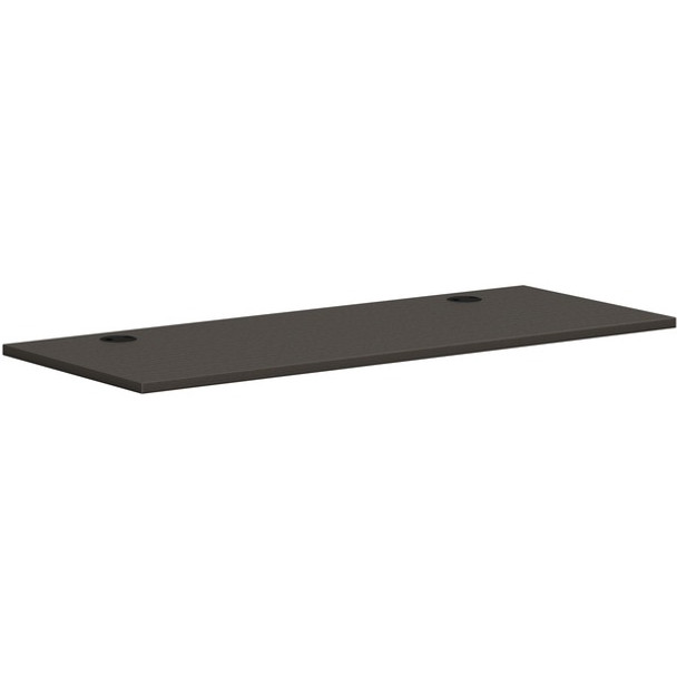 HON Mod HLPLRW6024 Work Surface - 60" x 24" - Finish: Slate Teak