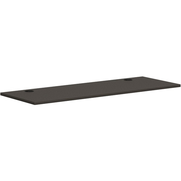 HON Mod HLPLRW6624 Work Surface - 66" x 24" - Finish: Slate Teak