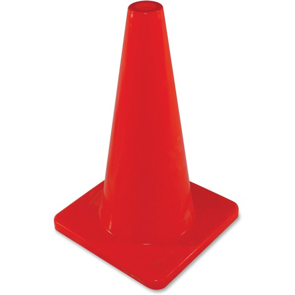 Impact 18" Safety Cone - 6 / Carton - 10.8" Width x 18" Height - Cone Shape - Orange