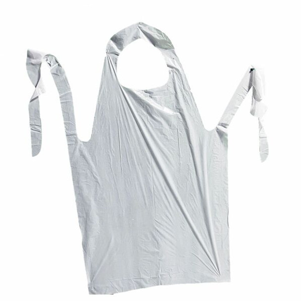 Impact Disposable Poly Apron - Polyethylene - For Food Service, Food Handling, Manufacturing - White - 1000 / Carton