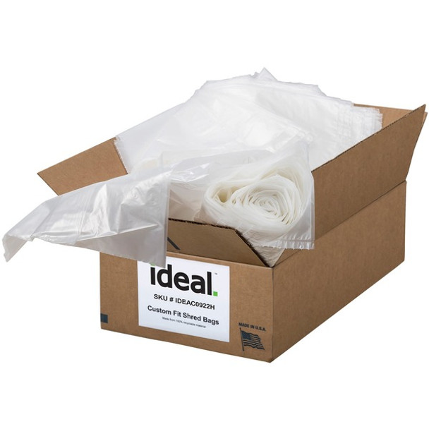 ideal. Shredder Bags for Shredder models 4107 & 4108 - 79 gal - 64" Height x 44" Width - 80/Carton - Plastic