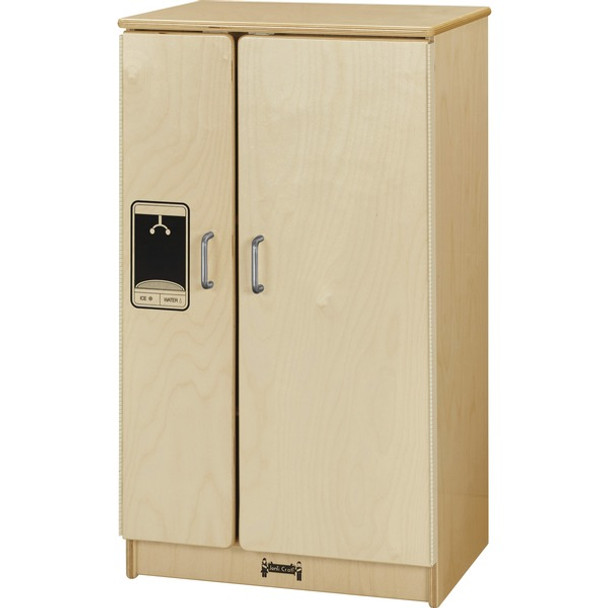 Jonti-Craft - Culinary Creations Play Kitchen Refrigerator - 1 Each - Woodgrain