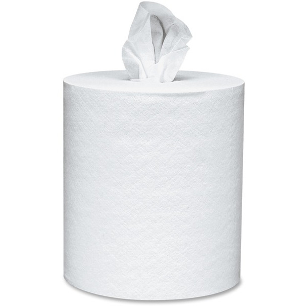 Kleenex Premiere Center-Pull Towels - 1 Ply - 8" x 15" - 250 Sheets/Roll - 8.40" Roll Diameter - White - For Hand - 4 / Carton