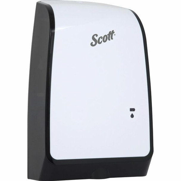 Scott Pro High Capacity Automatic Skin Care Dispenser - Automatic - 1.27 quart Capacity - Support 3 x D Battery - Key Lock, Durable, Touch-free - White - 1 / Carton