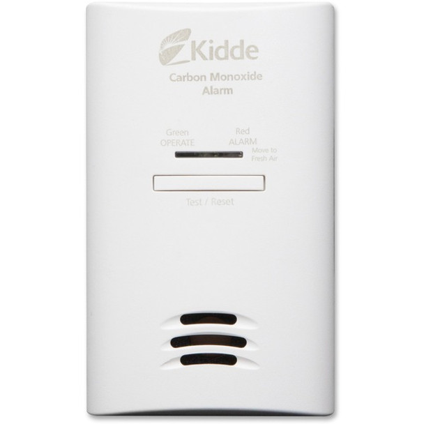 Kidde Carbon Monoxide Alarm - Wired - 220 V AC - Audible - Wall Mountable