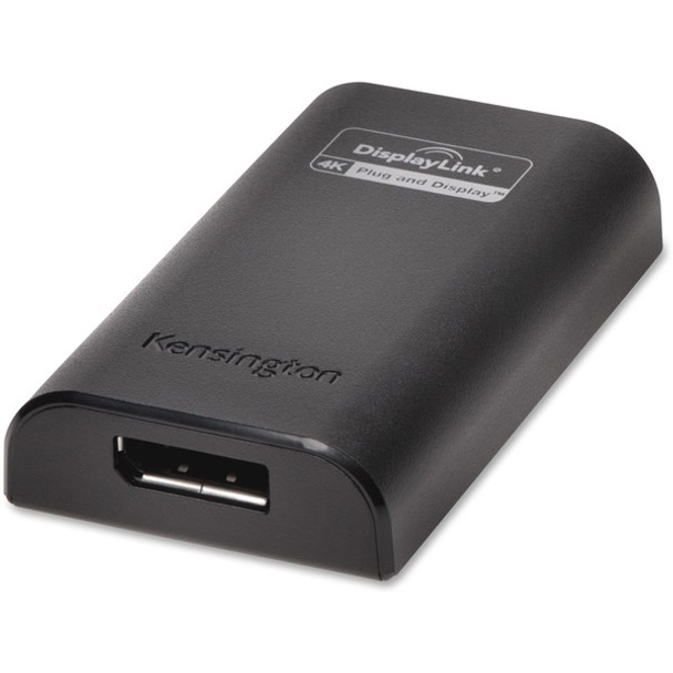 Kensington USB 3.0 to DisplayPort 4K Video Adapter - 1 Pack - USB 3.0 - 1 x DisplayPort, DisplayPort