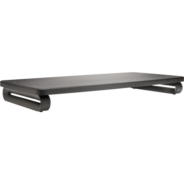 Kensington SmartFit Extra Wide Monitor Stand - Up to 27" Screen Support - 39 lb Load Capacity - Flat Panel Display Type Supported - 2" Height x 24" Width x 11.8" Depth - Black - Sturdy