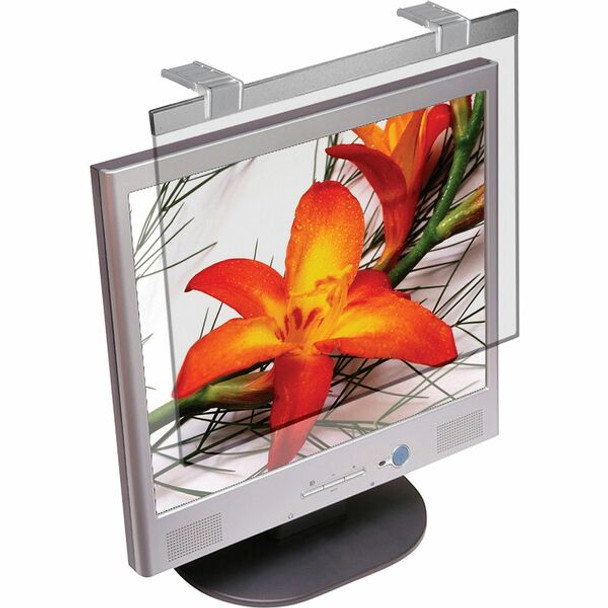 Kantek LCD Protective Filter Clear - For 20"LCD Monitor - Scratch Resistant - Anti-glare - 1 Pack