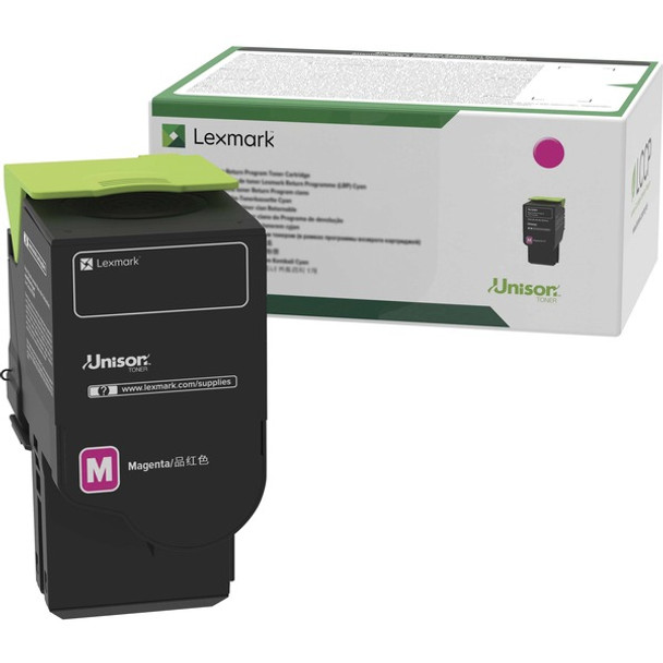 Lexmark Original Standard Yield Laser Toner Cartridge - Magenta - 1 Each - 1000 Pages