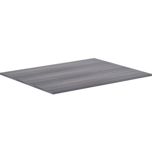 Lorell Revelance Conference Rectangular Tabletop - 59.9" x 47.3" x 1" x 1" - Material: Laminate - Finish: Weathered Charcoal