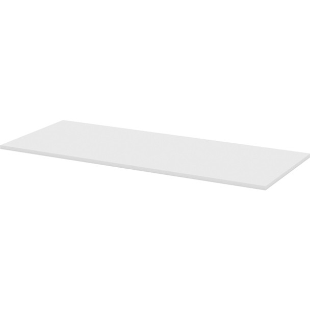 Lorell Width-Adjustable Training Table Top - For - Table TopWhite Rectangle Top - 72" Table Top Length x 30" Table Top Width x 1" Table Top Thickness - Assembly Required - 1 Each