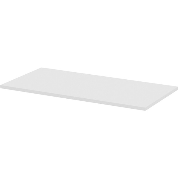 Lorell Width-Adjustable Training Table Top - For - Table TopWhite Rectangle Top - 48" Table Top Length x 24" Table Top Width x 1" Table Top Thickness - Assembly Required - 1 Each