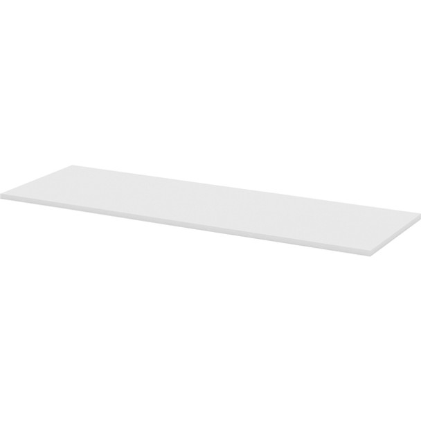 Lorell Width-Adjustable Training Table Top - For - Table TopWhite Rectangle Top - 72" Table Top Length x 24" Table Top Width x 1" Table Top Thickness - Assembly Required - 1 Each