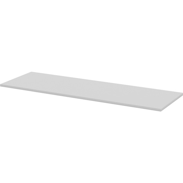 Lorell Width-Adjustable Training Table Top - For - Table TopGray Rectangle Top - 72" Table Top Length x 24" Table Top Width x 1" Table Top Thickness - Assembly Required - 1 Each