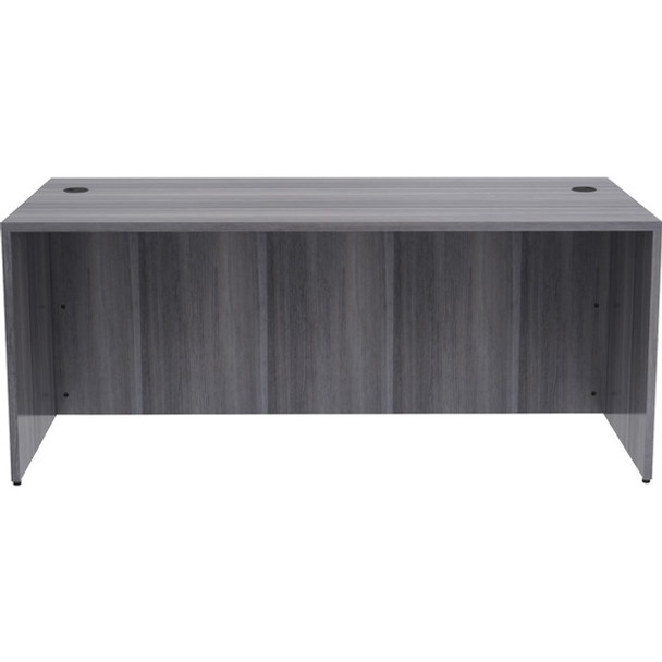 Lorell Essentials Laminate Desk Shell - 72" x 36"29.5" , 1" Top