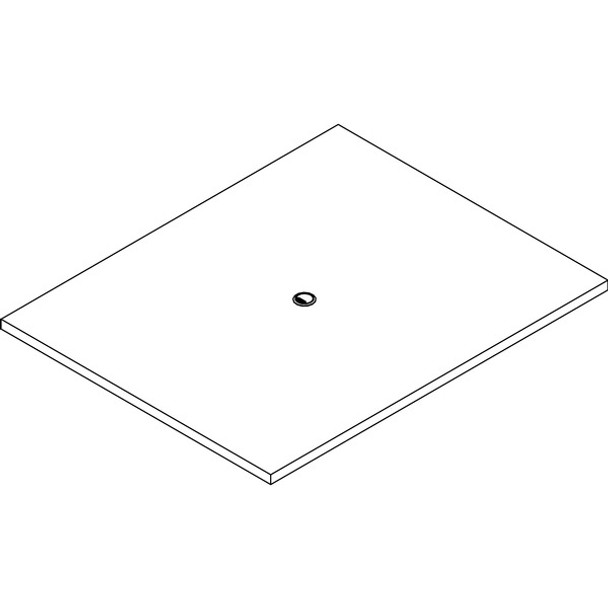 Lorell Prominence 2.0 Rectangular Conference Tabletop - For - Table TopMahogany Rectangle, Laminated Top x 60" Table Top Width x 48" Table Top Depth x 1.50" Table Top Thickness - Assembly Required - 1 Each