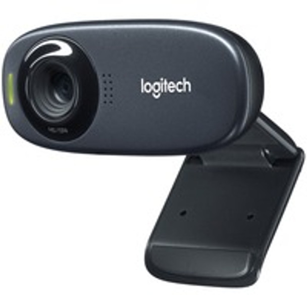 Logitech C310 Webcam - Black - USB 2.0 - 1 Pack(s) - 1280 x 720 Video