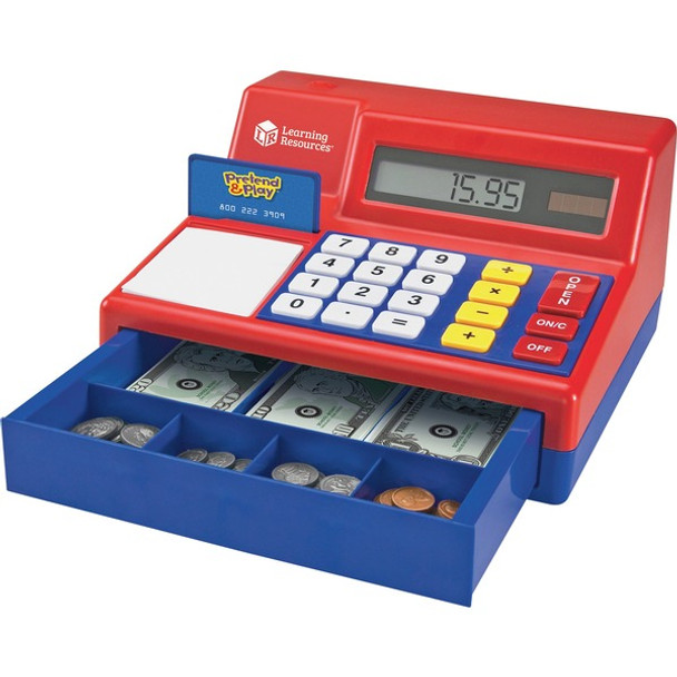 Pretend & Play Pretend Calculator/Cash Register - Theme/Subject: Learning - Skill Learning: Imagination, Money, Mathematics - 3-8 Year