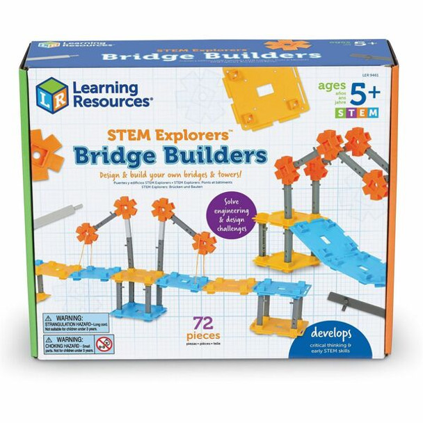 Learning Resources STEM Explorers Bridge Builders - Theme/Subject: Learning - Skill Learning: STEM, Bridge, Construction, Building, Engineering & Construction - 5-7 Year - Multi
