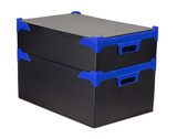 STACKING STORAGE BOXES | PACK OF 5 | SMALL | HEIGHT 160MM
