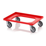 600 x 400mm Heavy Duty Euro Plastic Stacking Container Dolly