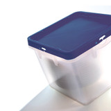 Click closed Box Lid Blue