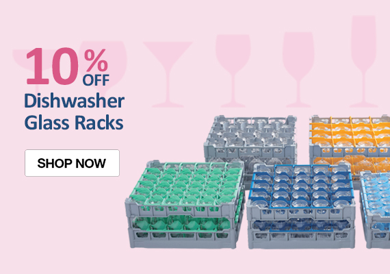 10% OFF DISHWASHER GLASS RACKS 