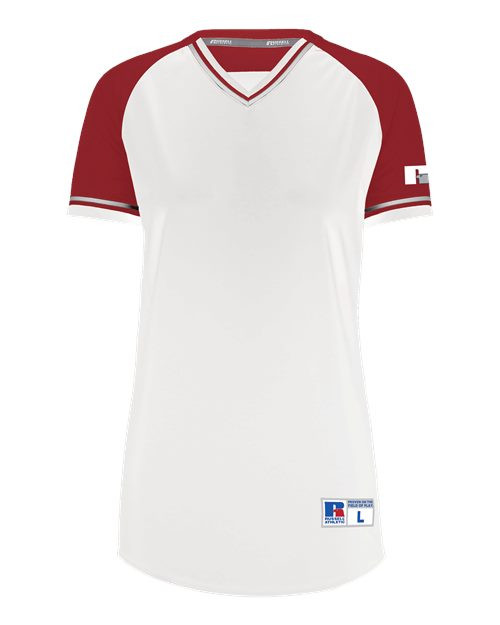 Women's Classic V-Neck Jersey R01X3X Women's Classic V-Neck Jersey R01X3X