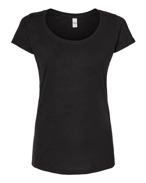 Women's Poly-Rich Scoop Neck T-Shirt 243M