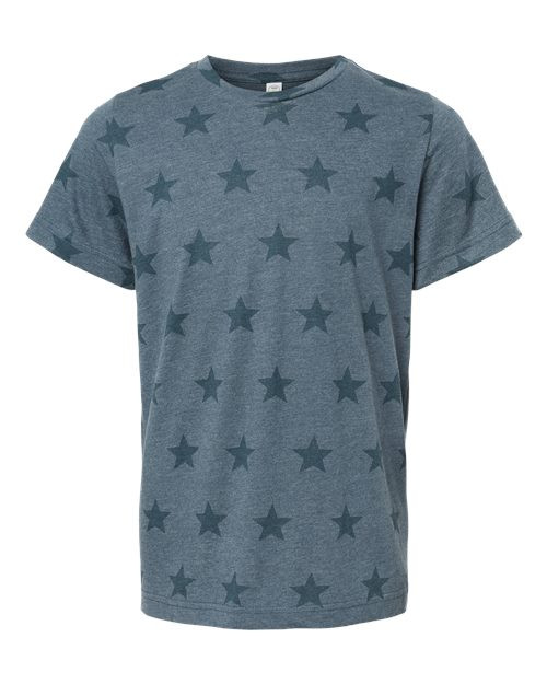 Youth Star Print Tee 2229