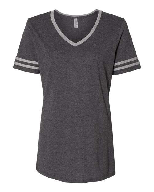 Women's Varsity Triblend V-Neck T-Shirt 602WVR