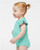 Infant Flutter Sleeve Baby Rib Bodysuit 4439