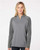 Women's Stripe Block Quarter-Zip Pullover A521