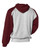 Sport Athletic Fleece Hooded Sweatshirt 1249B