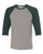 Three-Quarter Sleeve Baseball Tee 3200C