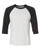 Three-Quarter Sleeve Baseball Tee 3200C