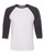Three-Quarter Sleeve Baseball Tee 3200C