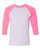 Three-Quarter Sleeve Baseball Tee 3200C