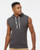 Triblend Sleeveless Hooded Sweatshirt 8877J