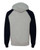 Nublend® Colorblocked Raglan Hooded Sweatshirt 96CR