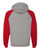 Nublend® Colorblocked Raglan Hooded Sweatshirt 96CR