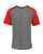 Triblend Full Button T-Shirt 4950