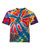 Youth Rainbow Cut-Spiral Tie-Dyed T-Shirt 20BTD