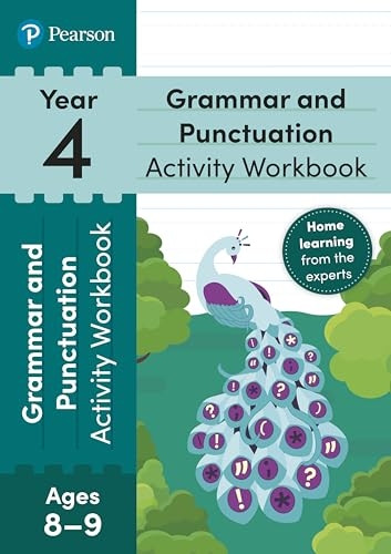 Pearson Learn at Home Grammar & Punctuation Activity Workbook Year 4