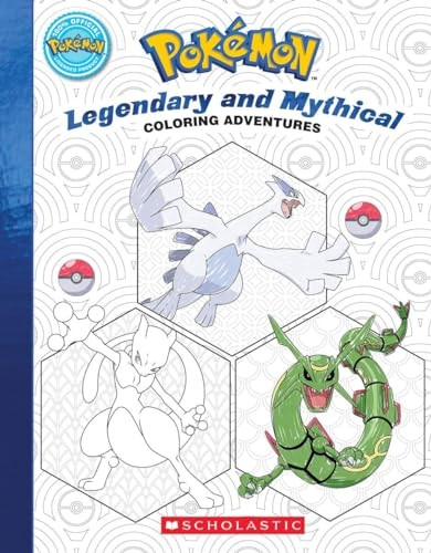Pokemon Coloring Adventures #2: Legendary & Mythical Pokemon