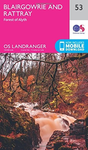 Landranger (53) Blairgowrie & Forest of Alyth (OS Landranger Map)